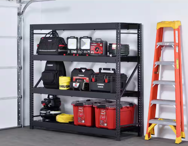 FZ 4-Shelf Industrial Rack in use